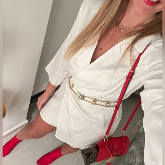 White Zara dress - Picture 2 of 4